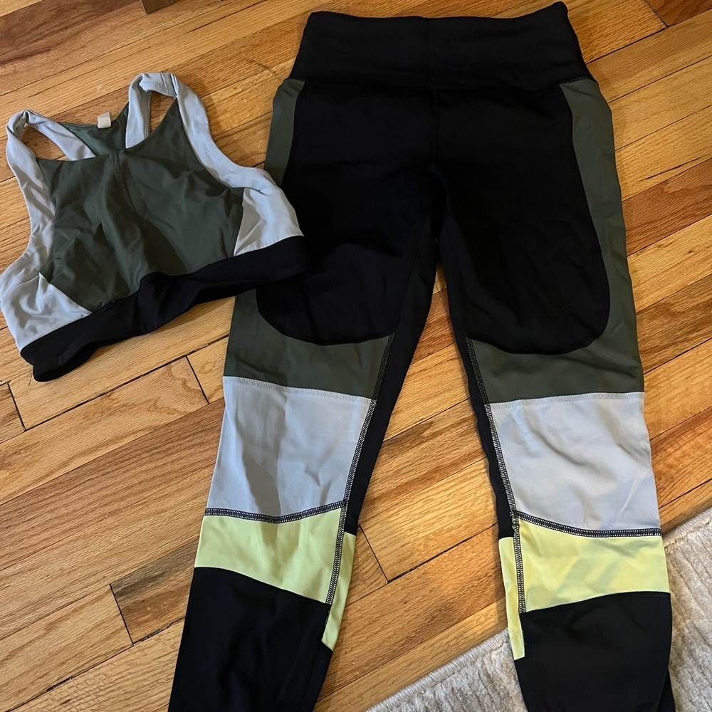 Free People Movement Color Block Set
